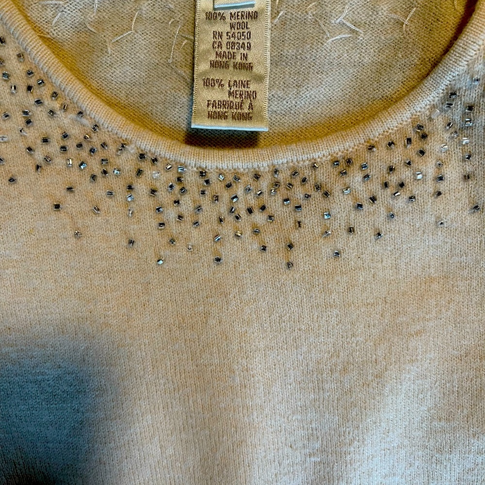 A knitted top